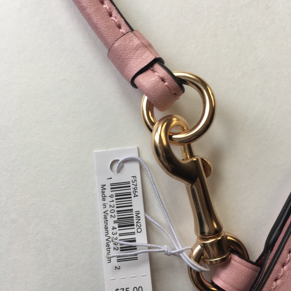 Coach Color Block Lanyard ID Card Case F57964 - Picture 3 of 3